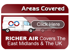 Areas Covered By Richer Air Nottingham
